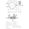 Inversor Híbrido Axpert VM IV 5600W 48V MPPT 120A 500VDC